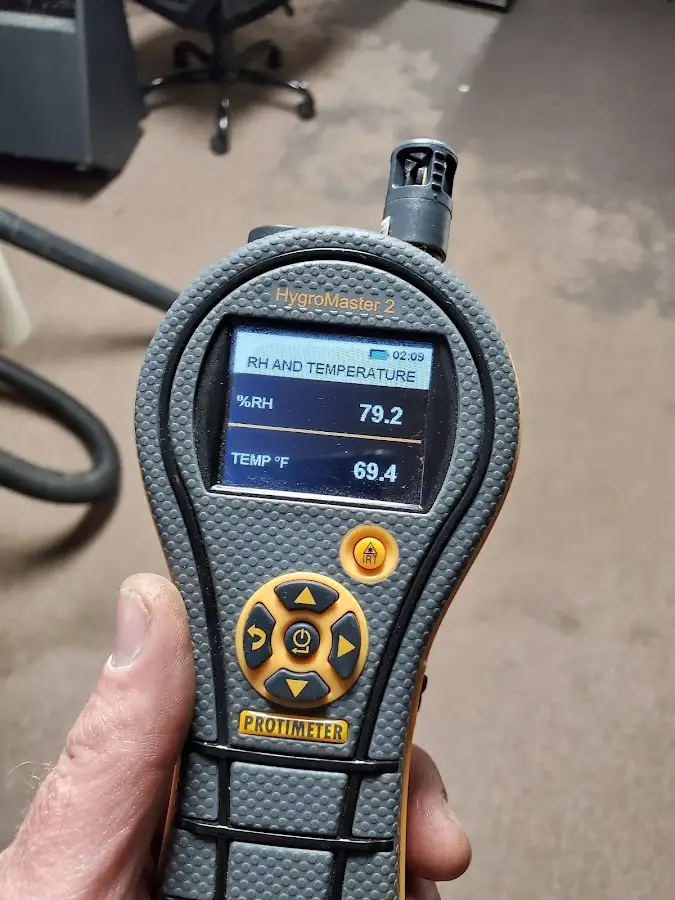 Moisture meter humidity assessment for Fire & Smoke Damage Restoration in Bay City